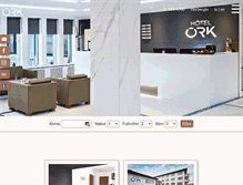 Tablet Screenshot of hotelork.is
